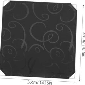 Alternative view of YARNOW 3pcs Cat Litter Box Splash Guards Litter Pan for Easy Cleanup Fit Enclosure for Preventing Cat Toilets Design